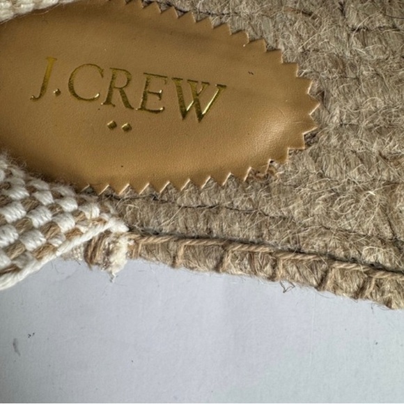 J. Crew Blue Espadrille Ankle-Tie Sandals - Picture 5 of 5